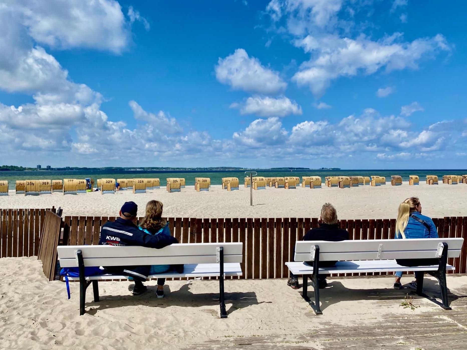 Haus Panorama Laboe Beachview Bagian luar foto
