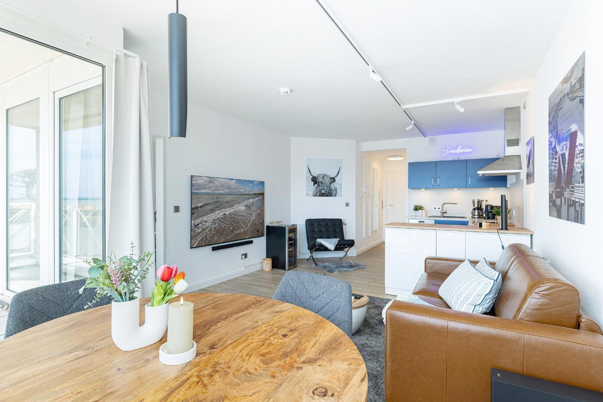 Haus Panorama Laboe Beachview Bagian luar foto